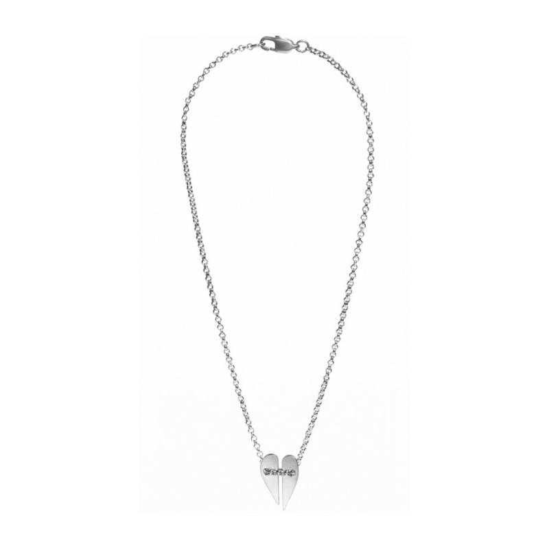 עדי סידלר שרשרת נירוסטה לבבות יונייט פ... | תליון יהודי